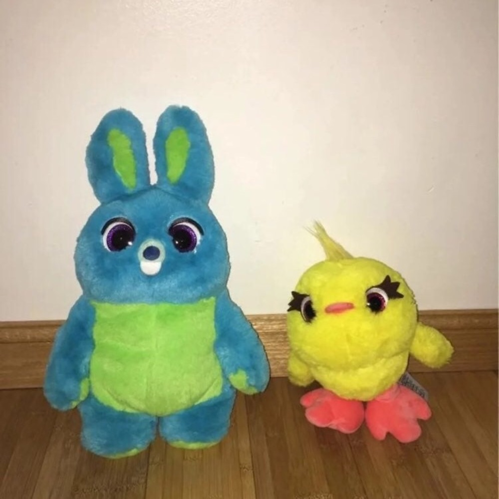Disney Toy Story Bunny & Ducky Talking Plush Bundle